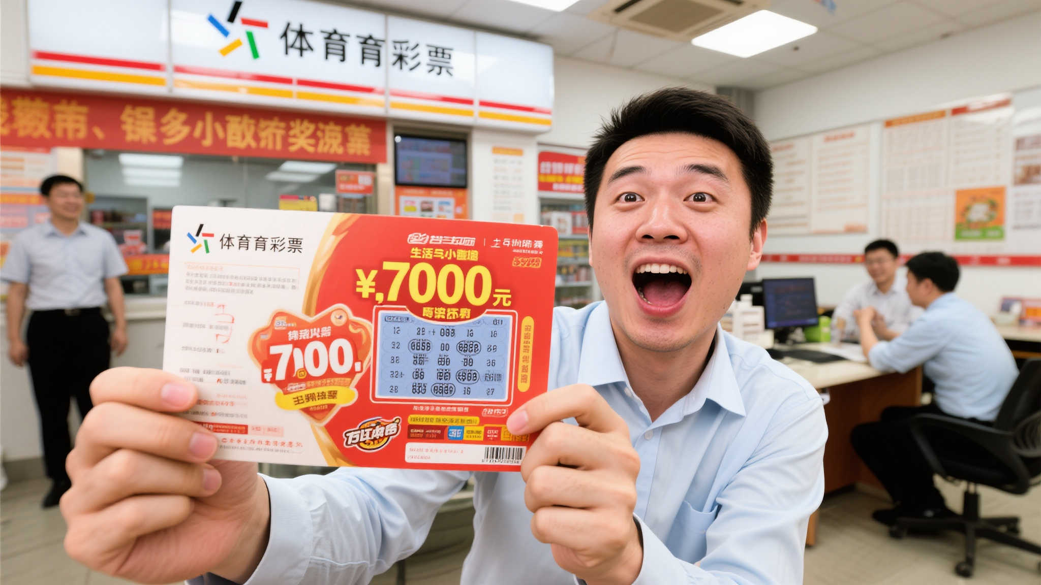 男子购世界杯竞彩意外刮中体彩百万大奖 惊喜难以置信