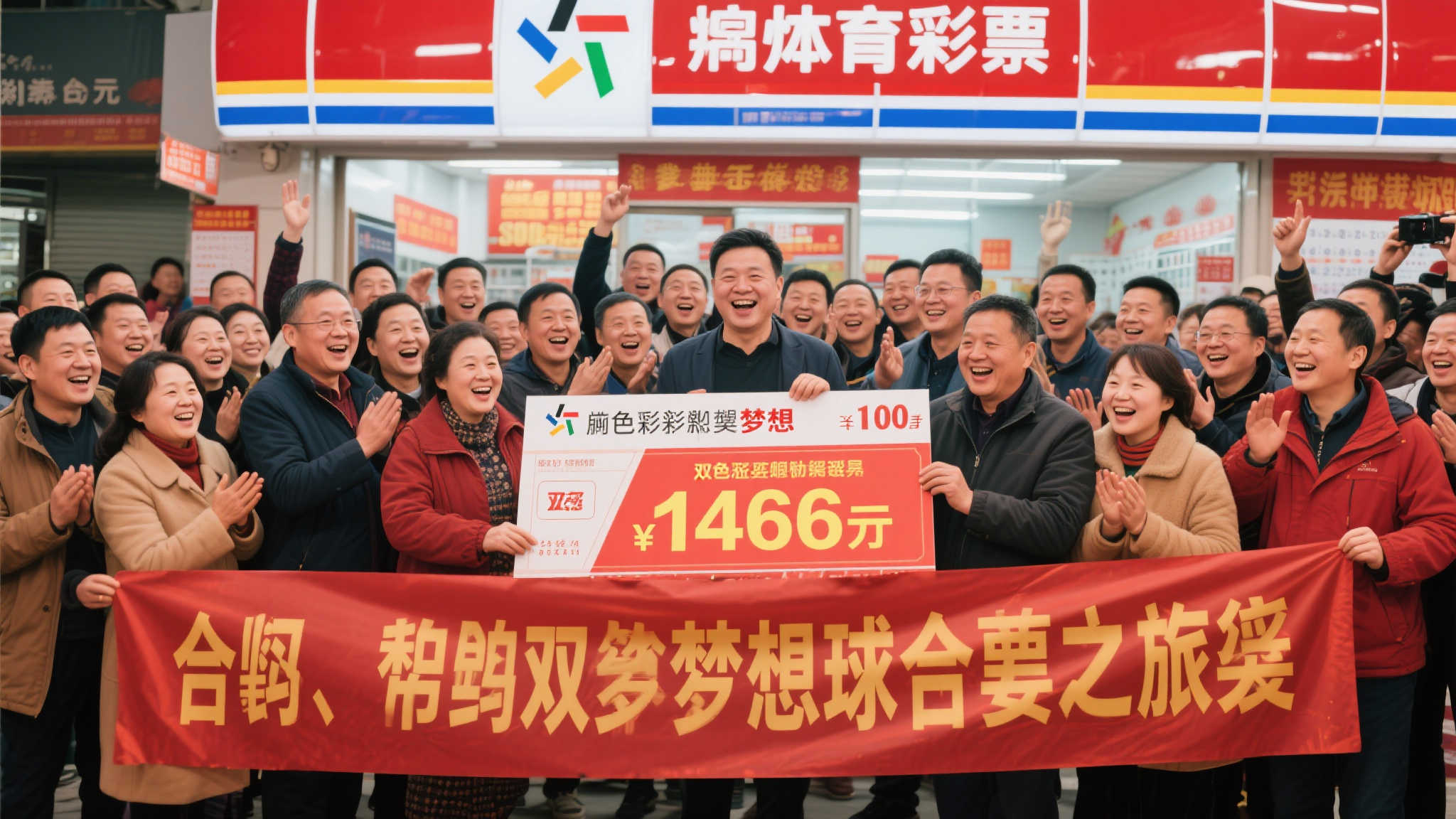 百人合买双色球中奖1466万 每份收益超7万元-图