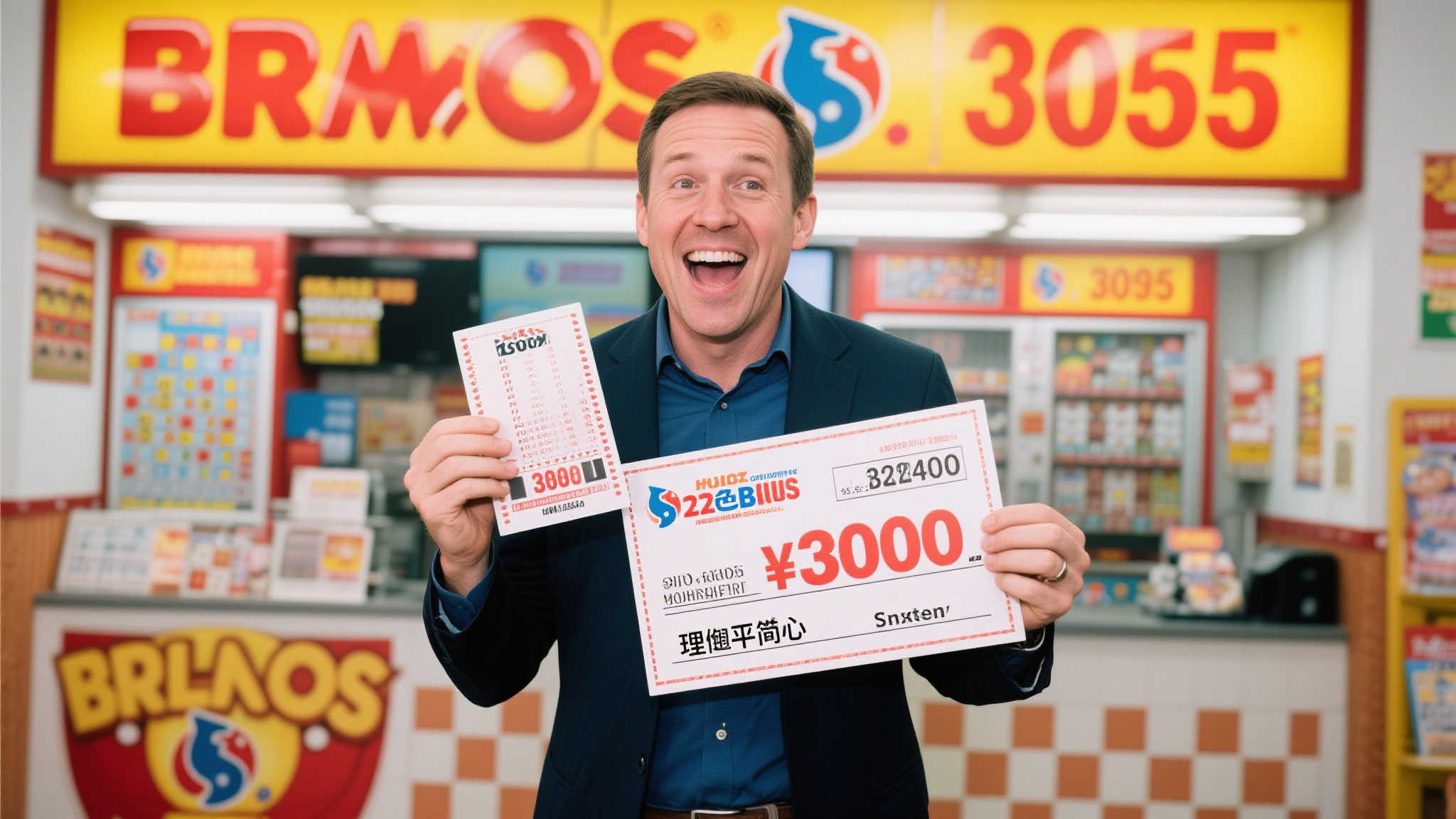 男子仅花112元喜中双色球616万，兑奖现场揭秘选号技巧