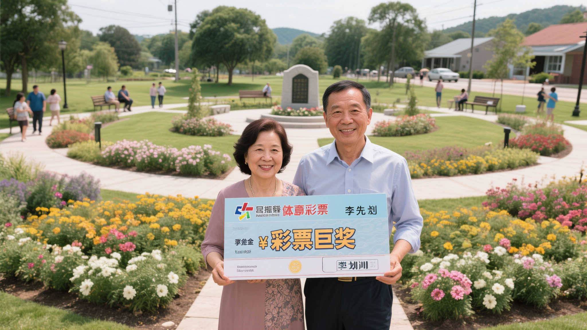 男子喜中3.7亿彩票大奖却难掩悲伤 欲建公园缅怀亡妻